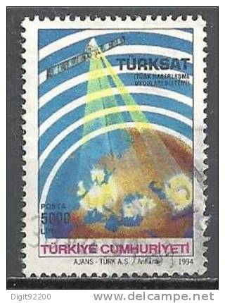 1 W Valeur Oblitérée,used - TURQUIE - TURKIYE * 1994 - N° 1064-10 - Used Stamps