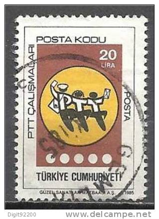 1 W Valeur Oblitérée,used - TURQUIE - TURKIYE * 1985 - Mi 2723 - N° 1064-1 - Usati