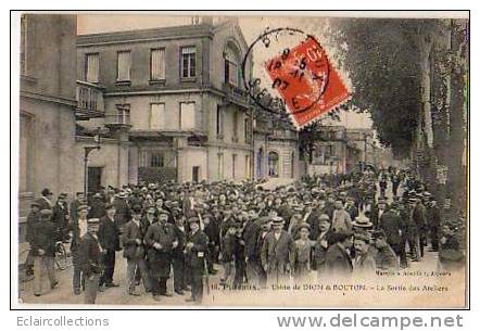 Puteaux        92        Sortie Des Ateliers De L'usine De Dion Bouton - Puteaux