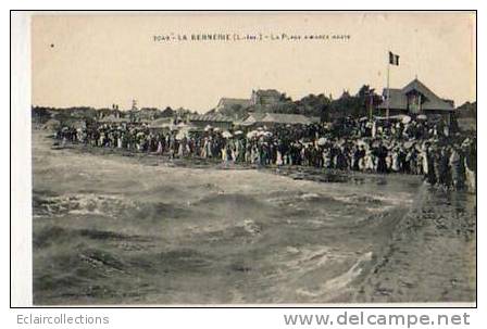 La Bernerie-en-Retz:  La Plage A Marée Haute - La Bernerie-en-Retz