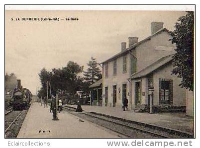 La Bernerie-en-Retz: La Gare ..train - La Bernerie-en-Retz