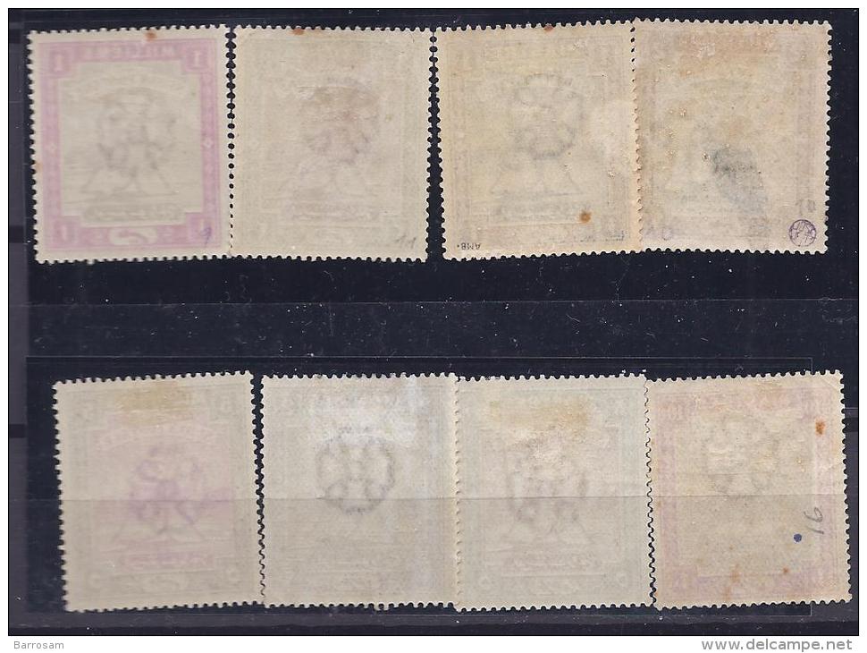 Sudan1898: Yvert 9-16mh* (9,11,13 Have Some Toning=Stockfleck) - Soudan (1954-...)