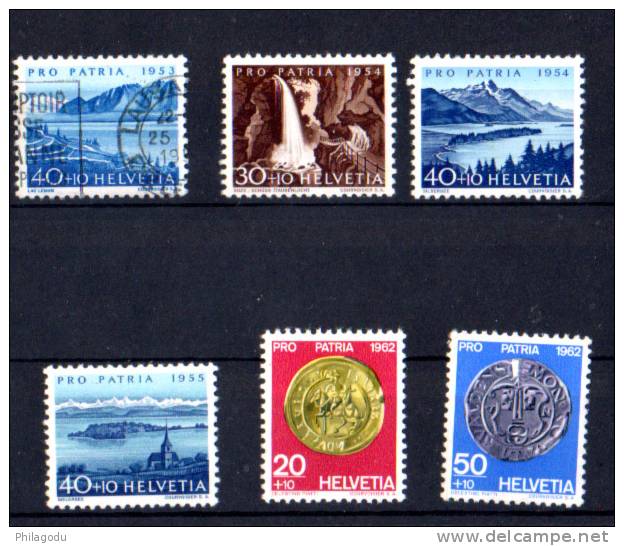 Pour La Patrie, 535-551-552-566-695-697 Ø Et *, Cote 19,35 € - Used Stamps