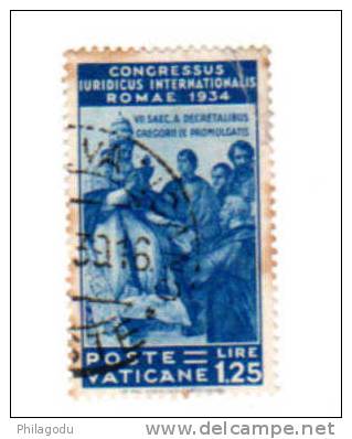 Congrès Juridique International,  Yv: 71  Ø   Avec Rouille, Cote 20 € - Used Stamps