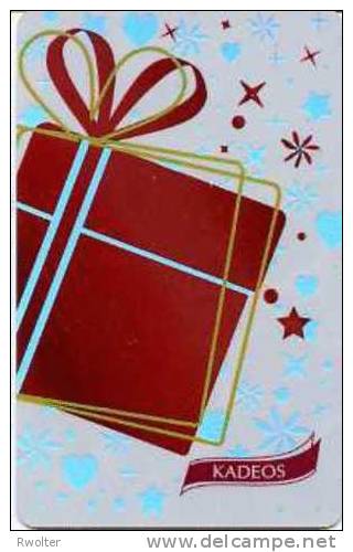 @+ Carte Cadeau - Gift Card : KADEOS Noel 2010 - Paquet (C) - Gift And Loyalty Cards