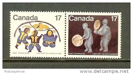 CANADA 1979 MNH Stamps Indian Crafts 746-749 2 Values Only Thus Not Complete - Other & Unclassified