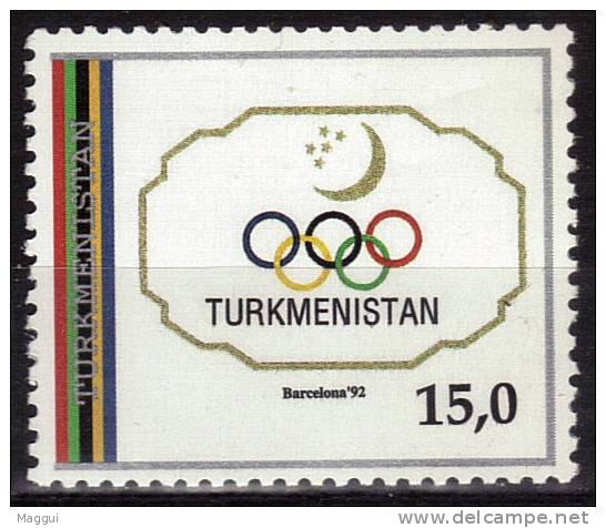 TURKMENISTAN  N° 29  * *  JO 1992  Logo - Zomer 1992: Barcelona