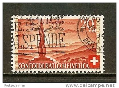 SWITZERLAND 1942 Used Stamp(s) Pro Patria 409 1 Value Only Thus Not Complete - Gebraucht