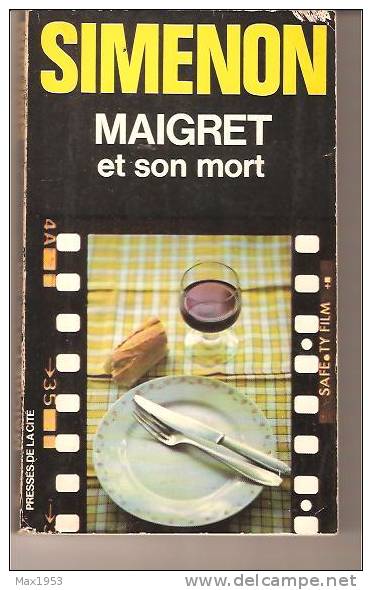 SIMENON  Maigret Et Son Mort - Presses De La Cité, 1976 - N° 12 - Simenon