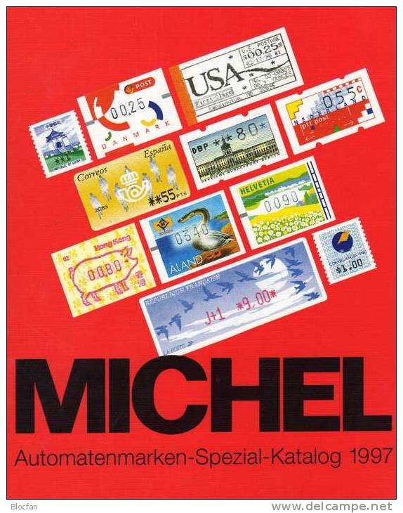 ATM Spezial Michel Katalog 1997 Antiquarisch 24€ Ganze Welt AT AU B D F UK NL P CH RO NO Brazil SF Eire C IS LUX E TK GR - Handbücher