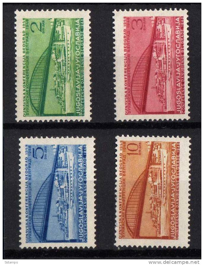 U-92   JUGOSLAVIA  EUROPA DANUBIO PONTI BEOGRAD  NEVER HINGED - Unused Stamps