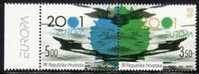 CROATIA  EUROPA CEPT 2001 SET MNH - 2001