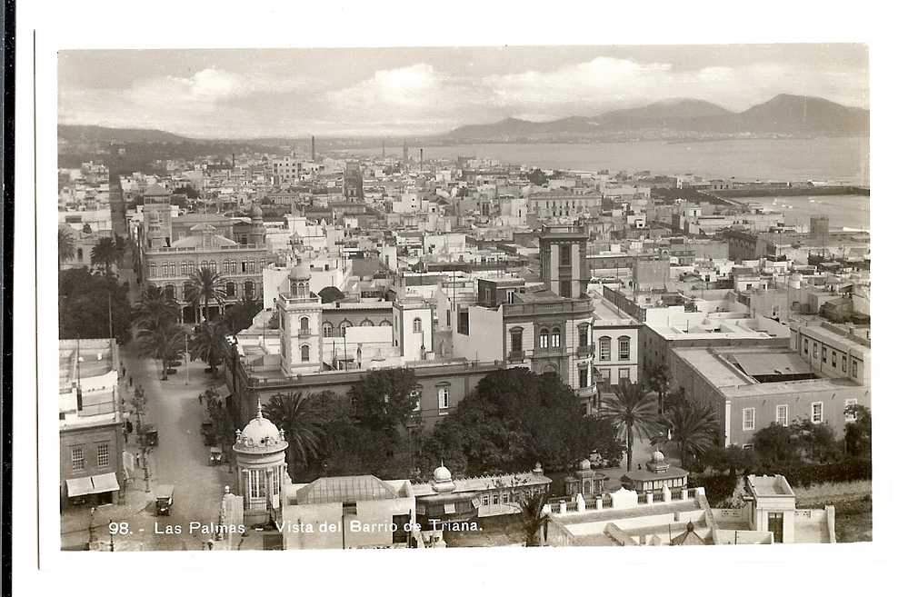 1920/30s Las Palmas Vista Del Barrio De Triana RP Ppc/cpa Unused - Gran Canaria