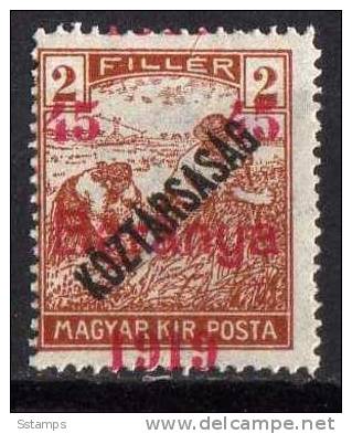 U-51  JUGOSLAVIA 1919 UNGARN BARANYA OVERPRINT Moved ERROR NEVER HINGED INTERESSANTE - Baranya