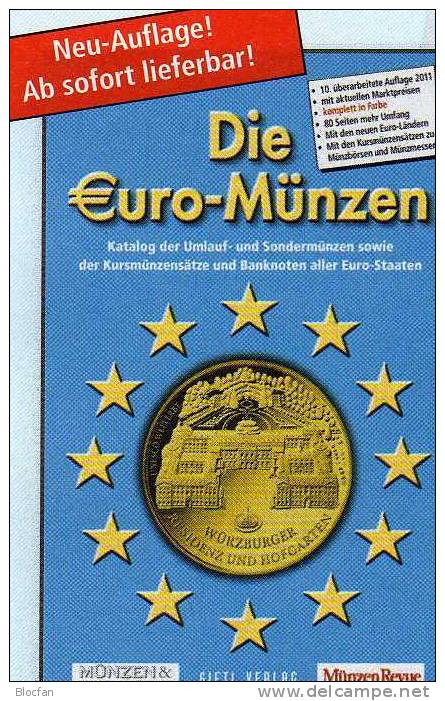 Die EURO-Münzen Katalog 2011 Neu 20€ Deutschland Und Euroländer Für Numis-Briefe, Numisblätter Neueste Auflage Von Gietl - Usati