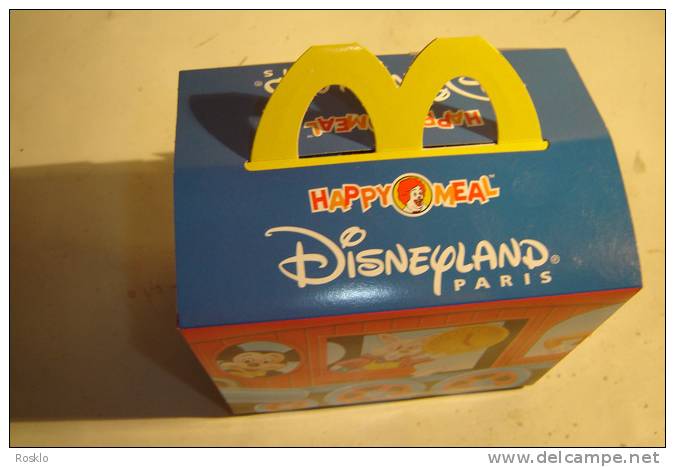 MAC DONALD / DISNEYLAND PARIS LE TRAIN   Boite Happy Meal 2000 ??  / NEUF Pas Servi - McDonald's