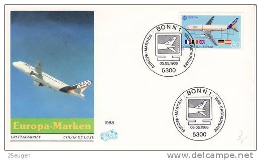 GERMANY 1988 EUROPA CEPT FDC - 1988