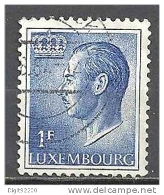 1 W Valeur Oblitérée, Used - LUXEMBOURG * 1965/1966 - N° 1015-4 - 1965-91 Jean