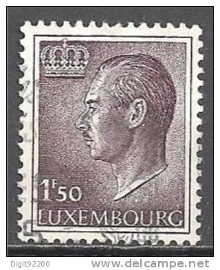 1 W Valeur Oblitérée, Used - LUXEMBOURG * 1965/1966 - N° 1015-5 - 1965-91 Jean