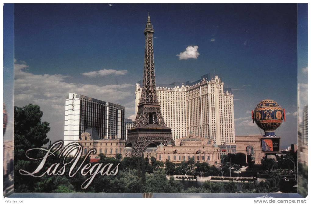 Stati Uniti - Las Vegas - Paris Hotel E Casino Con Torre Eiffel - Las Vegas