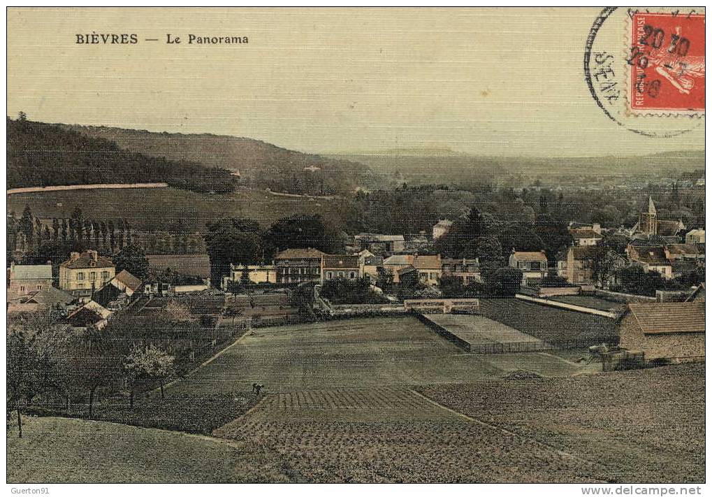 CPA (91) BIÈVRES / Le Panorama /  édition Toilée - Bievres