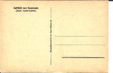 Saar124/ Alts  Luftbild  Saarlouis, Frühe 20iger Jahre - Kreis Saarlouis