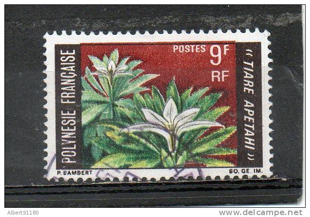 POLYNESIE 9f Polychrome 1968 N°64 - Usados