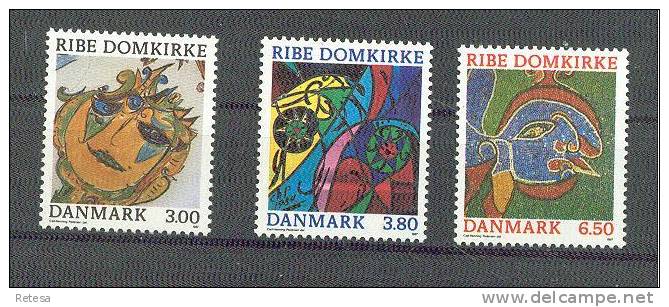 DENEMARKEN  RIBE DOMKIRKE  MODERNE KUNST1987 ** - Ungebraucht