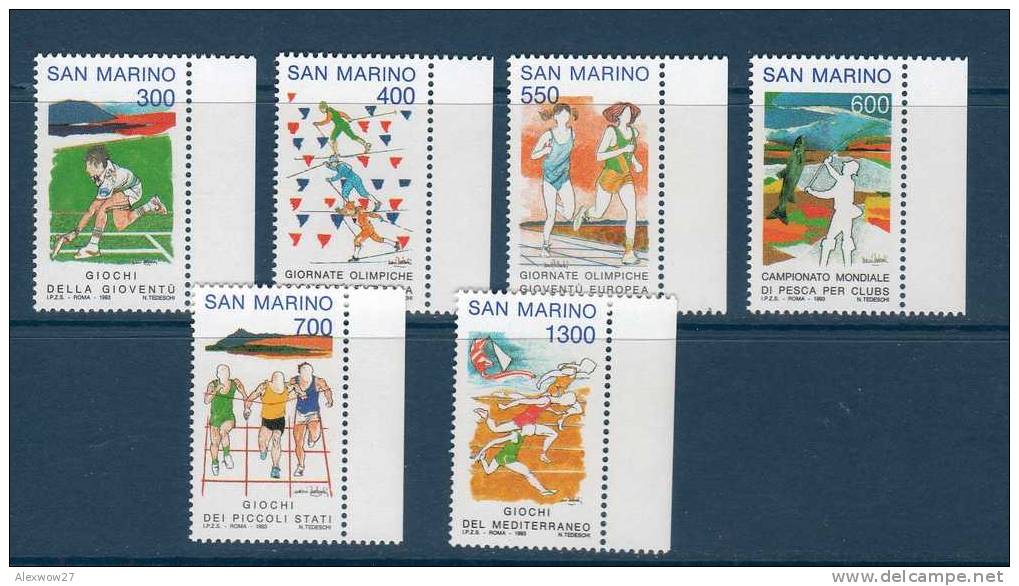 SAN MARINO 1993 - AVVENIMENTI SPORTIVI -- ** MNH - Ungebraucht