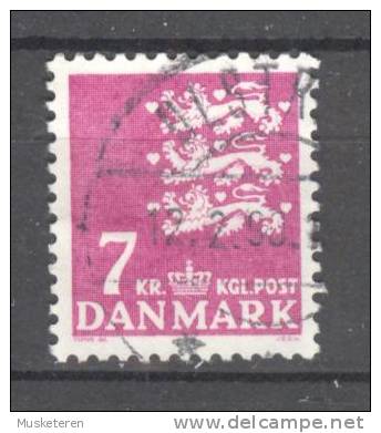 Denmark 1978 Mi. 659   7.00 Kr Small Arms Of State Kleines Reichswaffen - Usado