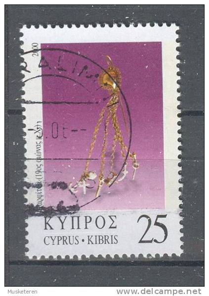 Cyprus 2000 Mi. 946   25 C Schmuck Jewelry - Used Stamps