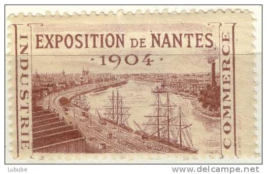Exposition De Nantes - Industrie & Commerce       1904 - Autres & Non Classés