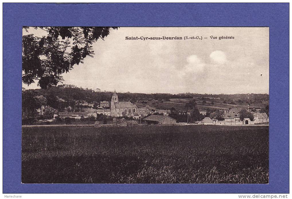 X1244 )  Saint Cyr Sous Dourdan Vue (TTB Etat) - Autres & Non Classés