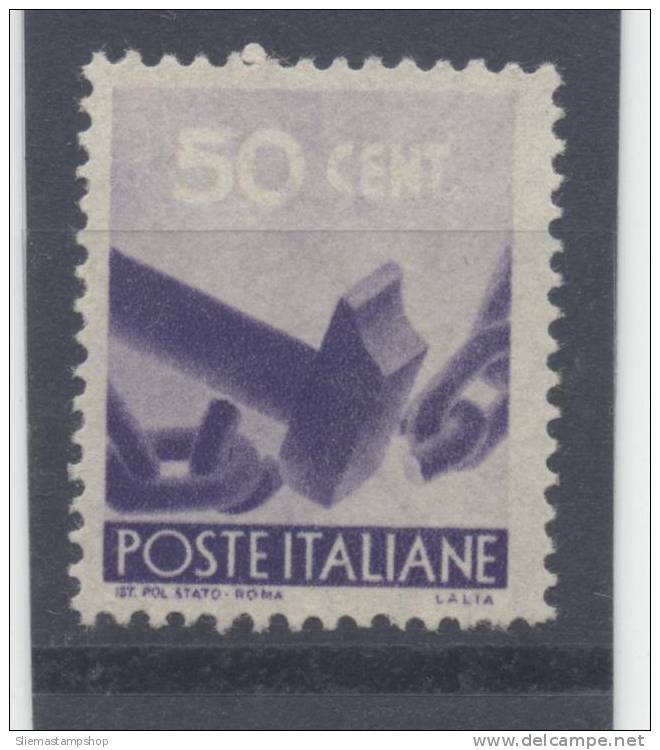 ITALY - 1945/48 - V3140 - 1946-60: Ungebraucht