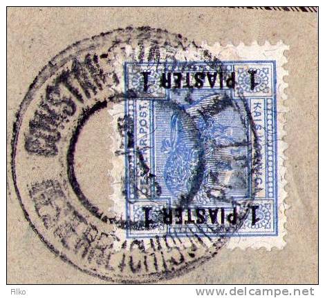 Austria,Levant 1 Pi ANKA#45,cancell: Constantinopel I (Galate).09.01.1906,as Scan - Levante-Marken