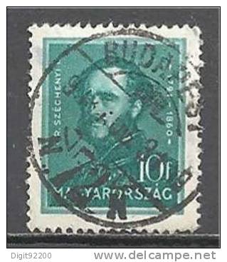 1 W Valeur Oblitérée,used - YT 453 - HONGRIE * 1932/1937 - N° 1042-47 - Used Stamps