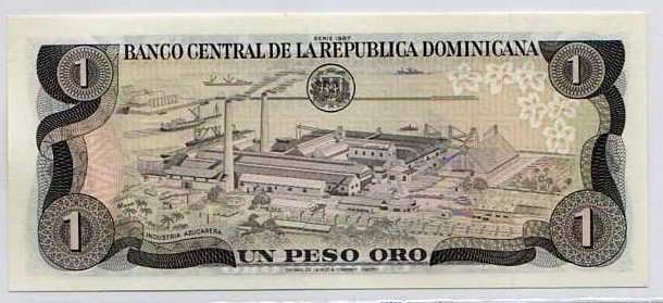 Billet 1 Peso Oro République Dominicaine - Repubblica Dominicana