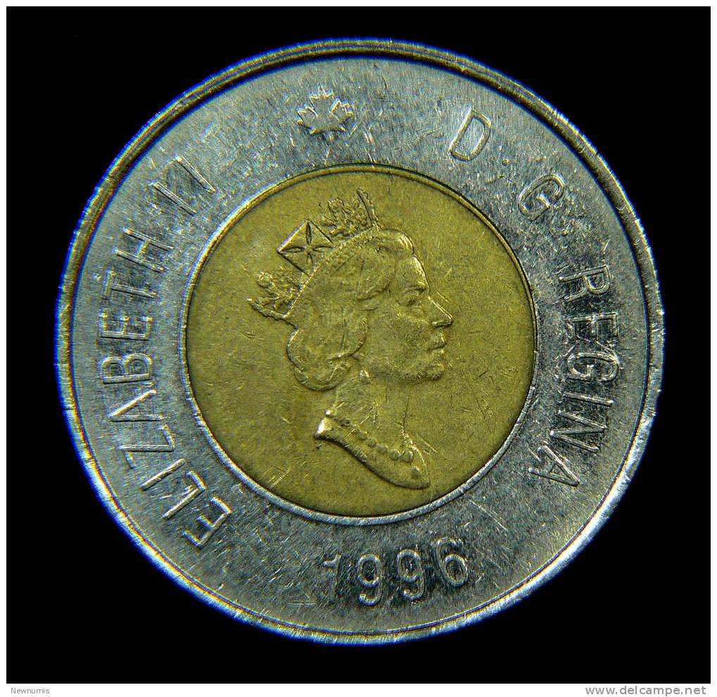 CANADA 2 DOLLARS 1996 BIMETALLICA - Canada