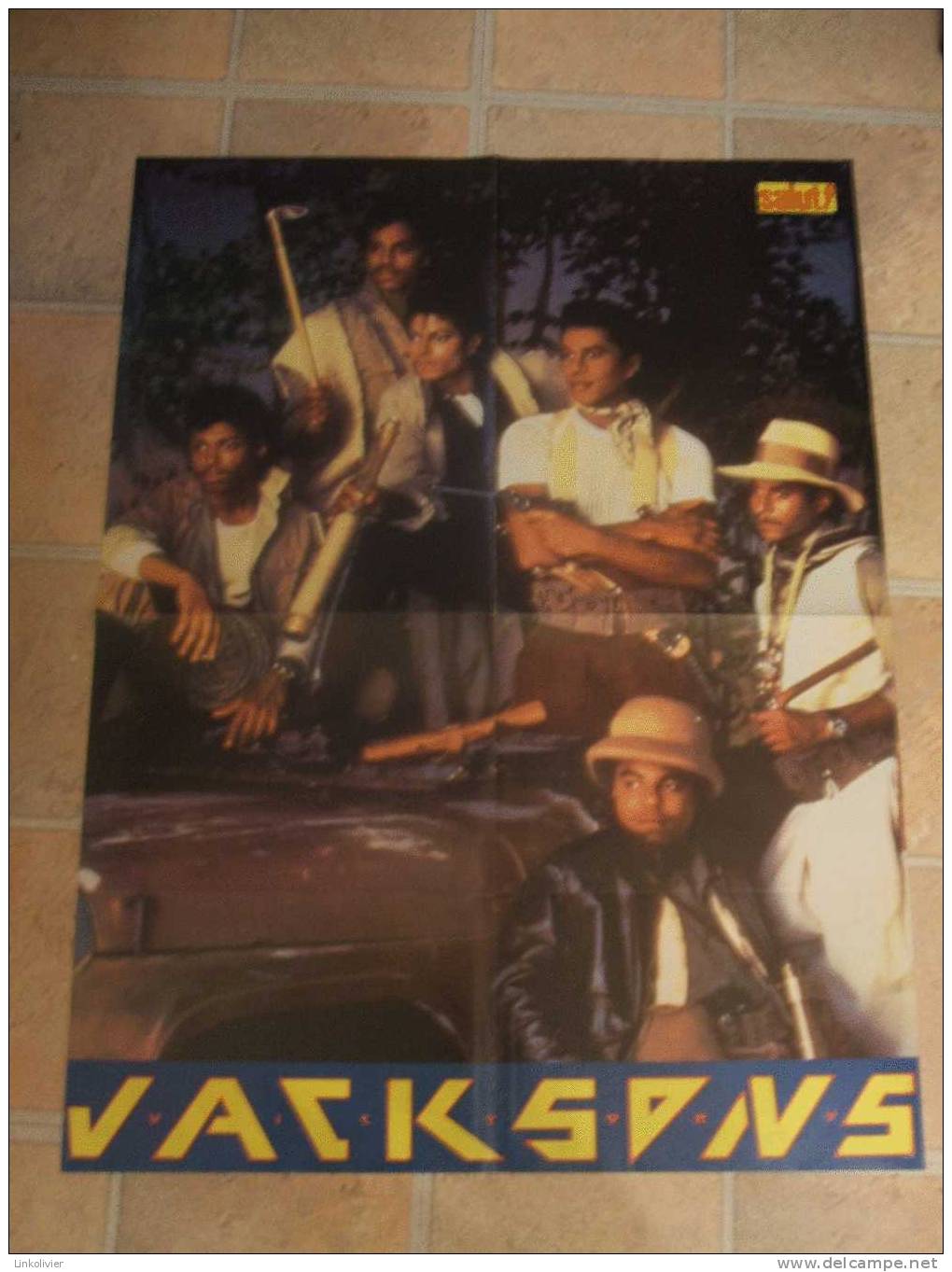 MICHAEL JACKSON / JACKSON 5 - Poster De SALUT Recto Verso - Posters