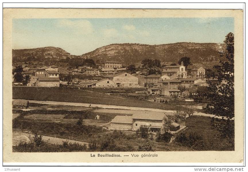 Carte Postale Ancienne La Bouilladisse - Vue Générale - La Bouilladisse