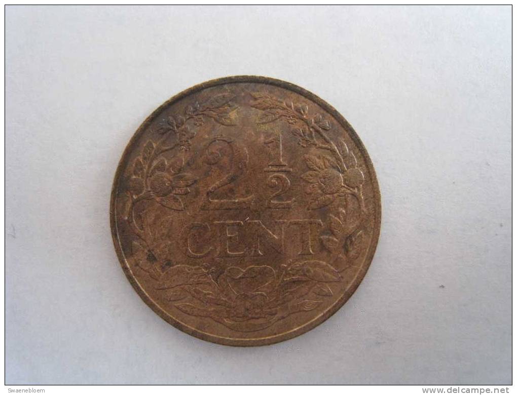 Munten - Nederland - 2 1/2 Cent Van 1941 - Koningrijk Der Nederlanden. - Munt. - 2.5 Cent