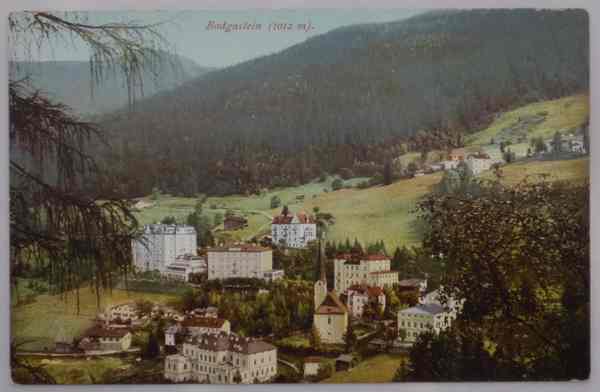 AUSTRIA / OSTERREICH - Badgastein - Vintage Color Postcard Ca 1910's - 1920s - Bad Gastein