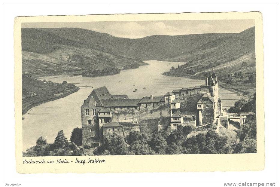 C426 Bacharach Am Rhein - Burg Stahleck - Old Mini Card / Non Viaggiata - Bacharach