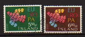 ISLANDE        Oblitéré      Y. Et T.   N° 311 / 312      Cote: 2,00 Euros - Used Stamps