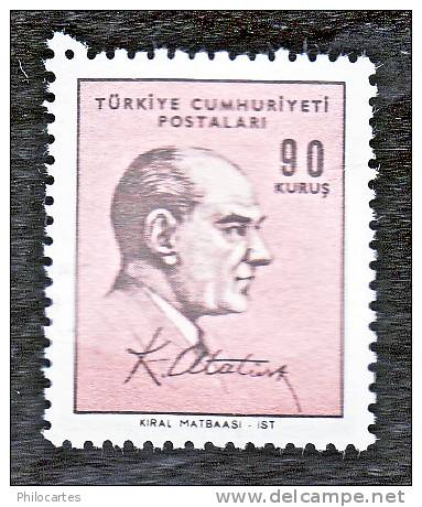 TURQUIE  1966  -  Y&T  1804  -  Ataturk  - Oblitéré - Usados