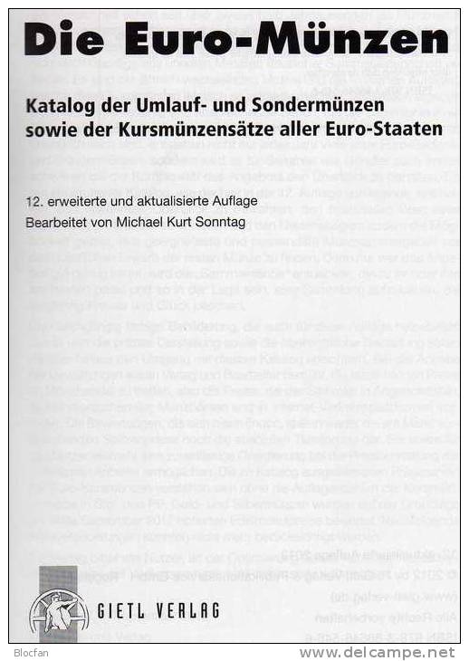 EURO-Münzen Katalog 2013 Neu 30€ Deutschland+Euroländer Numis-Briefe Numisblätter Aktuellste Auflage Coins Gietl Germany - Slovenia