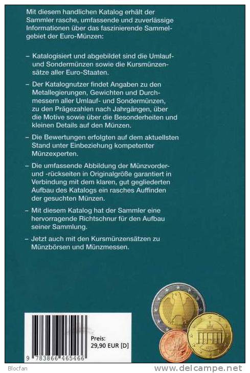 EURO-Münzen Katalog 2013 Neu 30€ Deutschland+Euroländer Numis-Briefe Numisblätter Aktuellste Auflage Coins Gietl Germany - Slovenia