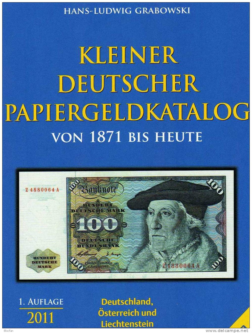 Banknoten Katalog Deutschland 2011 new 12€ für Papiergeld neue Auflage EURO-Banknoten Grabowski Battenberg of catalogue