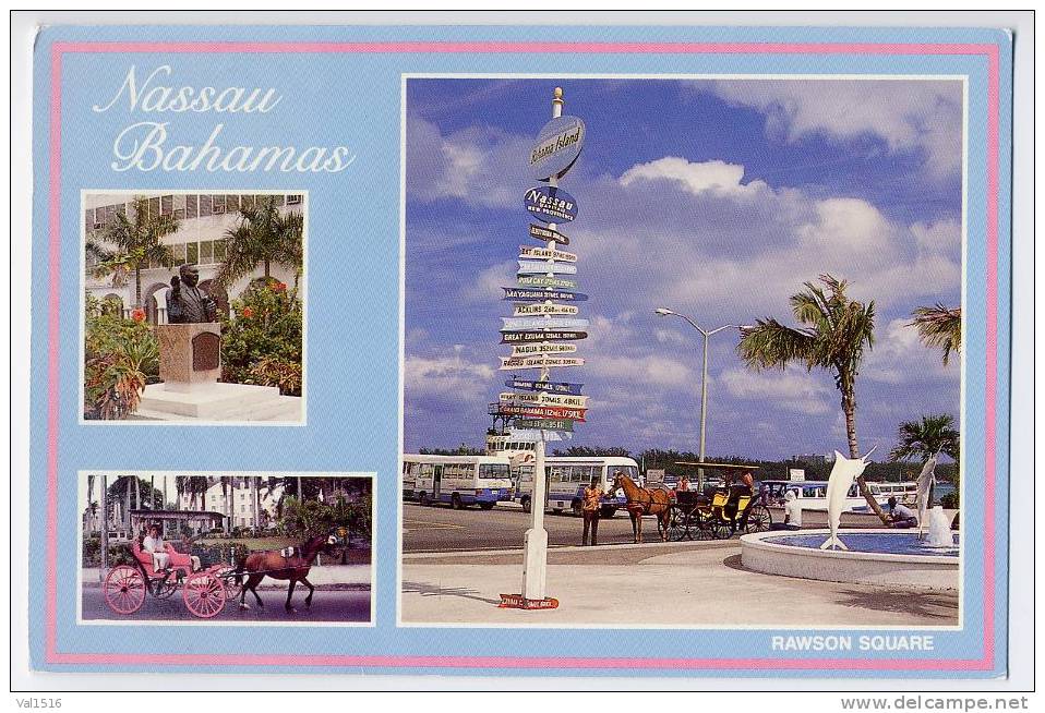 CPM - BAHAMAS - NASSAU - Rawson Square - Bahamas