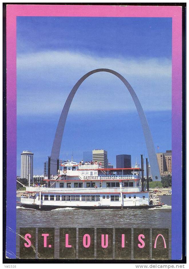 CPM - SAINT LOUIS - Steamboat - Riverboat - Boat - St Louis – Missouri